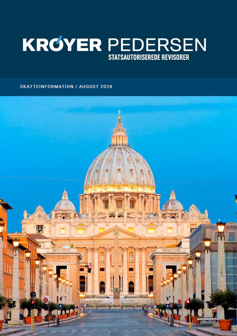 Skatteinformation - august 2024